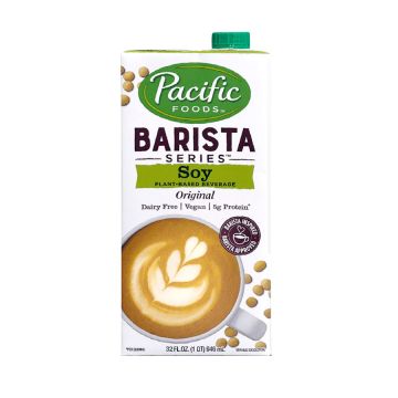 Pacific Barista Series Soy Milk - 12/32 oz. Case
