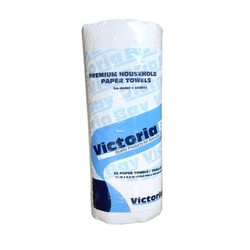 Victoria Bay White 2-Ply Household Paper Towel Roll - 30 Count