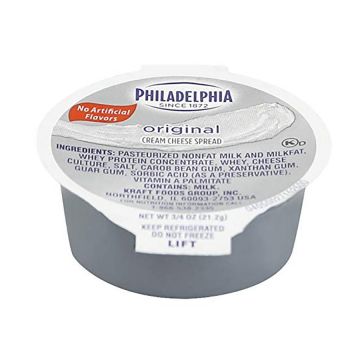 Philadelphia Original Cream Cheese Cups - 100 Count