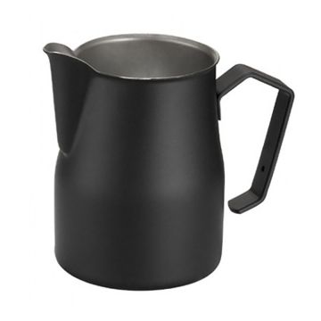 12 oz. Motta Black Frothing Pitcher