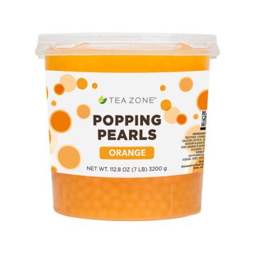 Tea Zone Orange Popping Pearls
