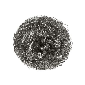 Royal Large Stainless Steel Ball Scrubber 1.75 oz. - 12 Count
