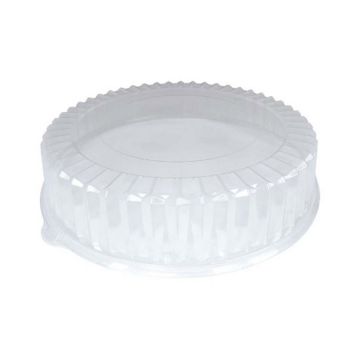 Solut 12" Catering Tray OPS 3.5" Dome Lid - 25 Count