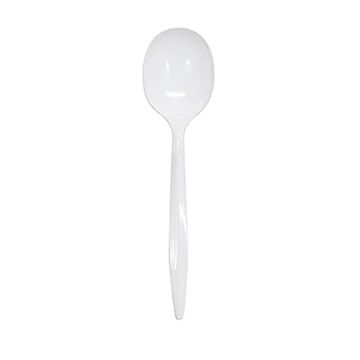 Karat Medium Weight Teaspoon - White