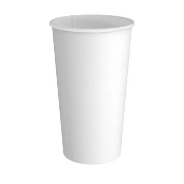 UniCup 16 oz. White Paper Hot Cups (90mm)