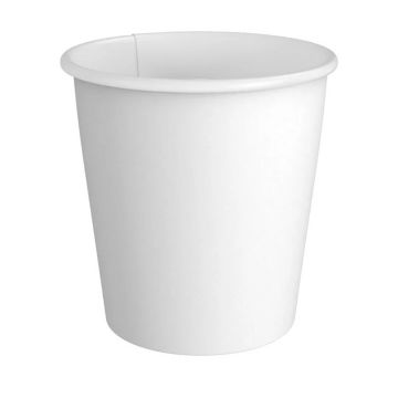 UniCup 8 oz. White Paper Hot Cups (80mm)