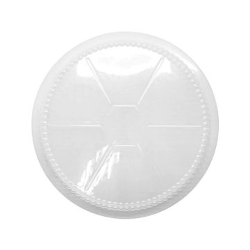 9" Dome Lid For Aluminum Container  - 500 Count