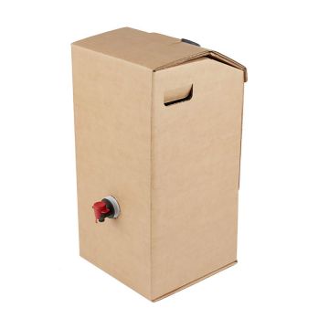 3 Gallon Beverage On The Move Kraft Catering Beverage Box - 10 Count