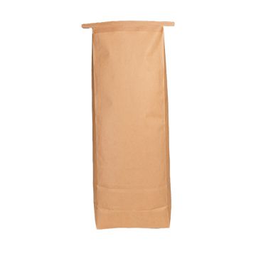 5 lb. Kraft Tin Tie Bag - 500 Count