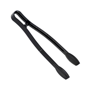 Fineline 9" Black Catering Tong - 48 Count