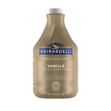 Ghirardelli Vanilla Sauce - 64 oz.