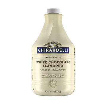 Ghirardelli Classic White Chocolate Sauce - 64 oz.