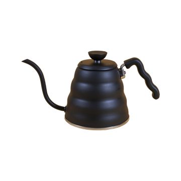 Hario V60 Buono Gooseneck Stainless Steel Kettle - Matte Black - 1.2 Liter