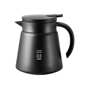 Hario V60 03 Black Vacuum Insulated Server - 800 ml