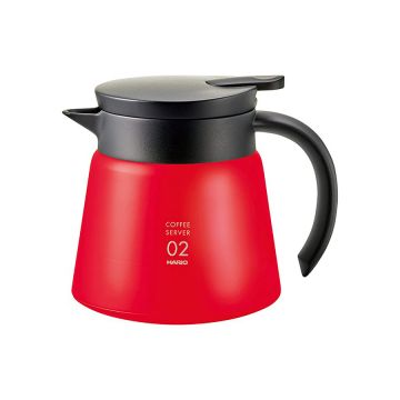 Hario V60 02 Red Vacuum Insulated Server - 600 ml