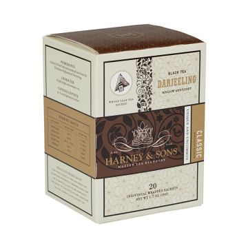 Harney & Sons Darjeeling Black Tea Sachets - 20 Count Box