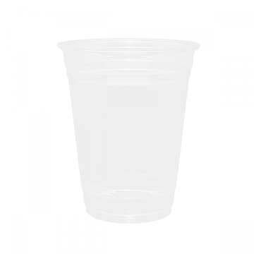 Karat 12 oz. Ribbed PP Plastic Cups (90mm)