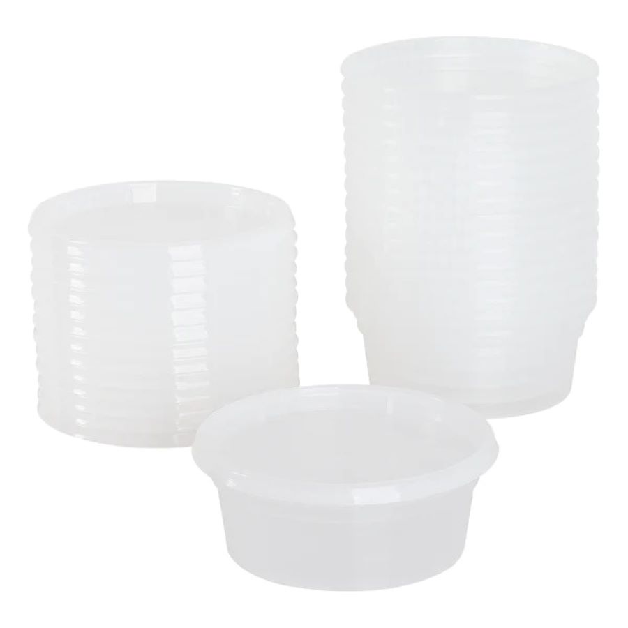 Karat 16oz PP Plastic Microwavable Rectangular Food Containers & Lids -  Black - 150 ct