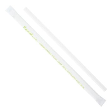 Karat Earth 10.25" Giant Paper Straws, Paper Wrapped - 1200 Count