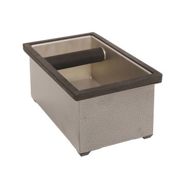 Rattleware Deluxe Heavy Duty Stainless Steel Knock Box - 9.25" x 5.5" x 4"