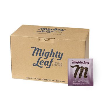 Mighty Leaf Earl Grey Decaf Black Tea Bags - 100 Count Box