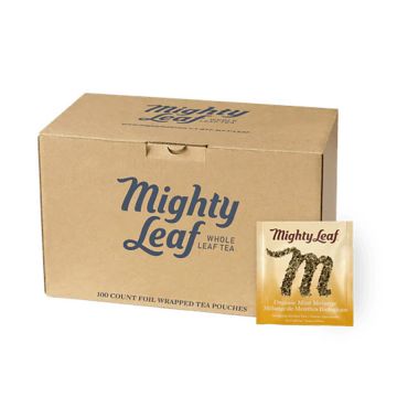 Mighty Leaf Organic Mint Melange Herbal Tea Bags - 100 Count Box