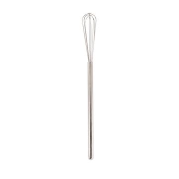 Round Bottom Stainless Steel Drink Whisk - 10.5"