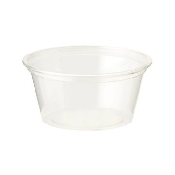 World Centric 2 oz. PLA Eco-Friendly Clear Portion Cups