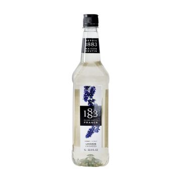 1883 Clear Lavender Syrup (1L) - Plastic Bottle