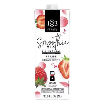 1883 Strawberry All-Natural Fruit Smoothie Mix - 33.8 oz.