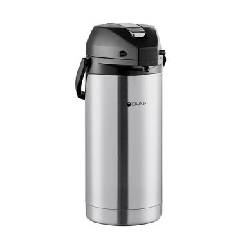 Bunn Lever-Action Stainless Steel Lined Airpot - 3.8 Liter