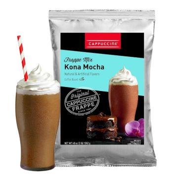 Cappuccine Kona Mocha - Coffee Frappe Mix - 3 lb. Bag