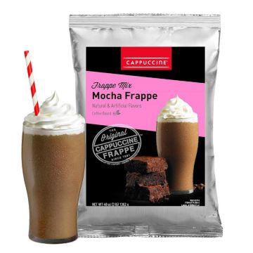 Cappuccine Mocha Frappe - Coffee Frappe Mix - 3 lb. Bag