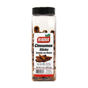 Badia 3" Cinnamon Sticks - 8 oz. Tub