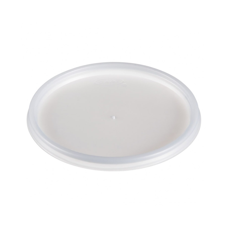 Dart 20 oz. Translucent HIPS Plastic Vented Lids | Fortuna Enterprises