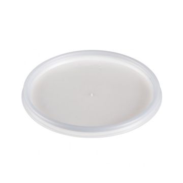 Dart 20 oz. HIPS Plastic Vented Lids - Translucent