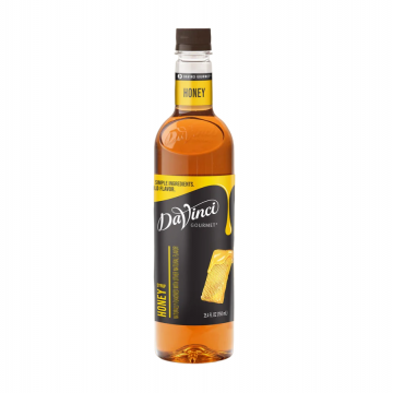 DaVinci Gourmet Natural Honey Syrup (750ml) - Plastic Bottle