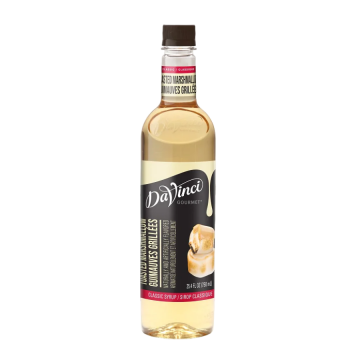 DaVinci Gourmet Classic Toasted Marshmallow Syrup (750ml) - Plastic Bottle