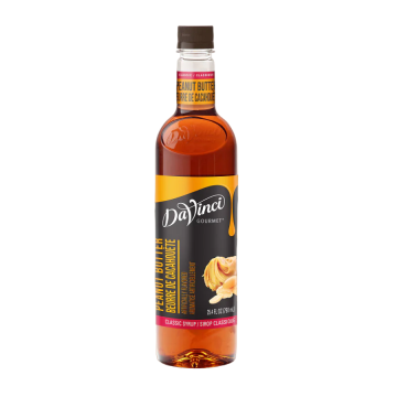 DaVinci Gourmet Classic Peanut Butter Syrup (750ml) - Plastic Bottle