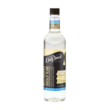 DaVinci Gourmet Sugar Free White Chocolate Syrup (750ml) - Plastic Bottle