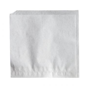 White 7" x 6.75" Double Opening Sandwich/Pastry Bag - 1000 Count