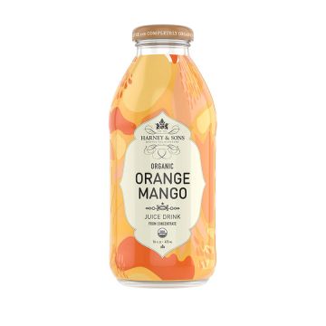 Harney & Sons Organic Orange Mango Juice - 12/16 oz. Case