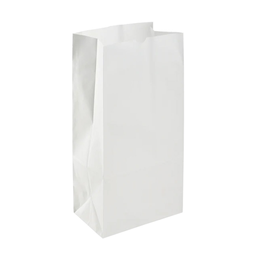 White grocery outlet bags