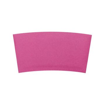 Karat 10-24 oz. Pink Hot Cup Sleeves - 1000 Count