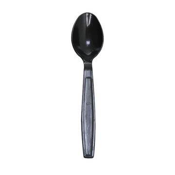 Karat Extra Heavy Weight Teaspoon - Black