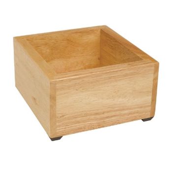 Rattleware Knock Box Maple Wood Base - 6.5" x 5.5" x 4"