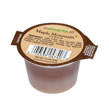 Naturally Fresh Maple Mountain Syrup Portion Cups - 100 Count