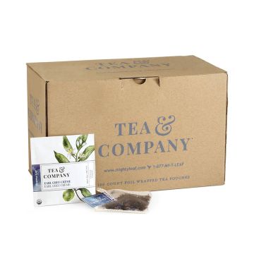 Mighty Leaf Organic Earl Grey Creme Black Tea Bags - 100 Count Box