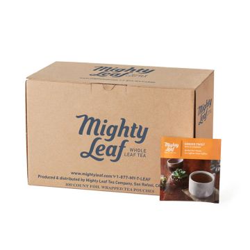 Mighty Leaf Organic Turmeric Ginger Herbal Tea Bags - 100 Count Box