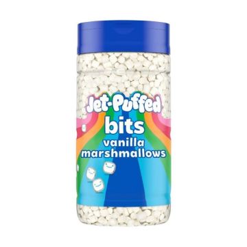 Jet-Puffed Vanilla Marshmallow Bits Shaker - 6/3 oz. Jars